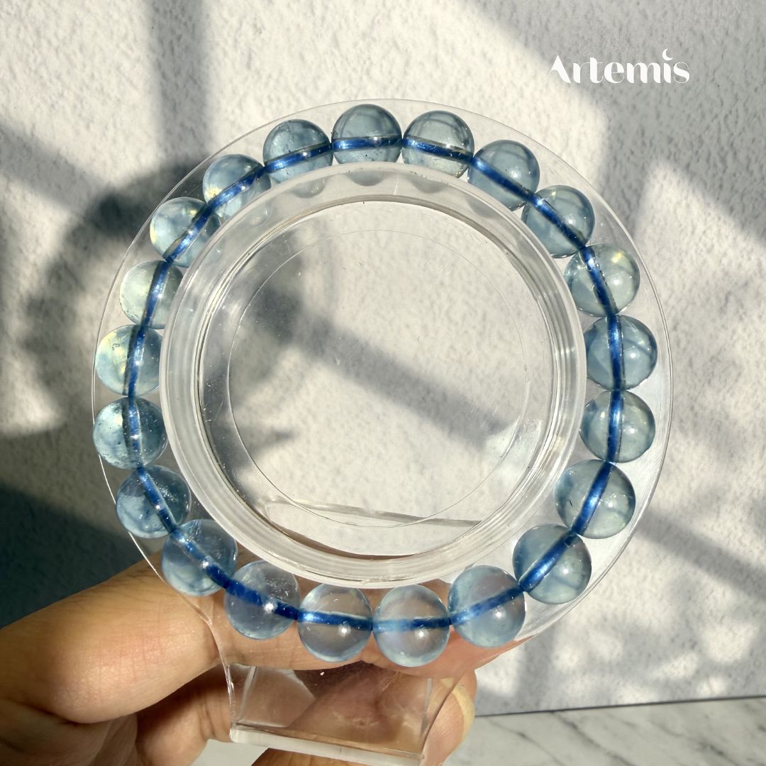8mm+魔鬼藍冰透海藍寶 (AQ001)