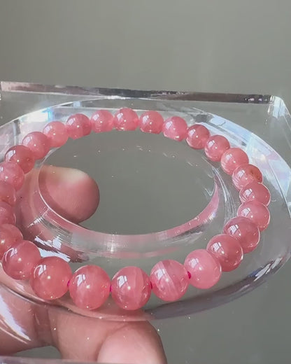 7mm+ 精品級冰種紅紋石 RC002